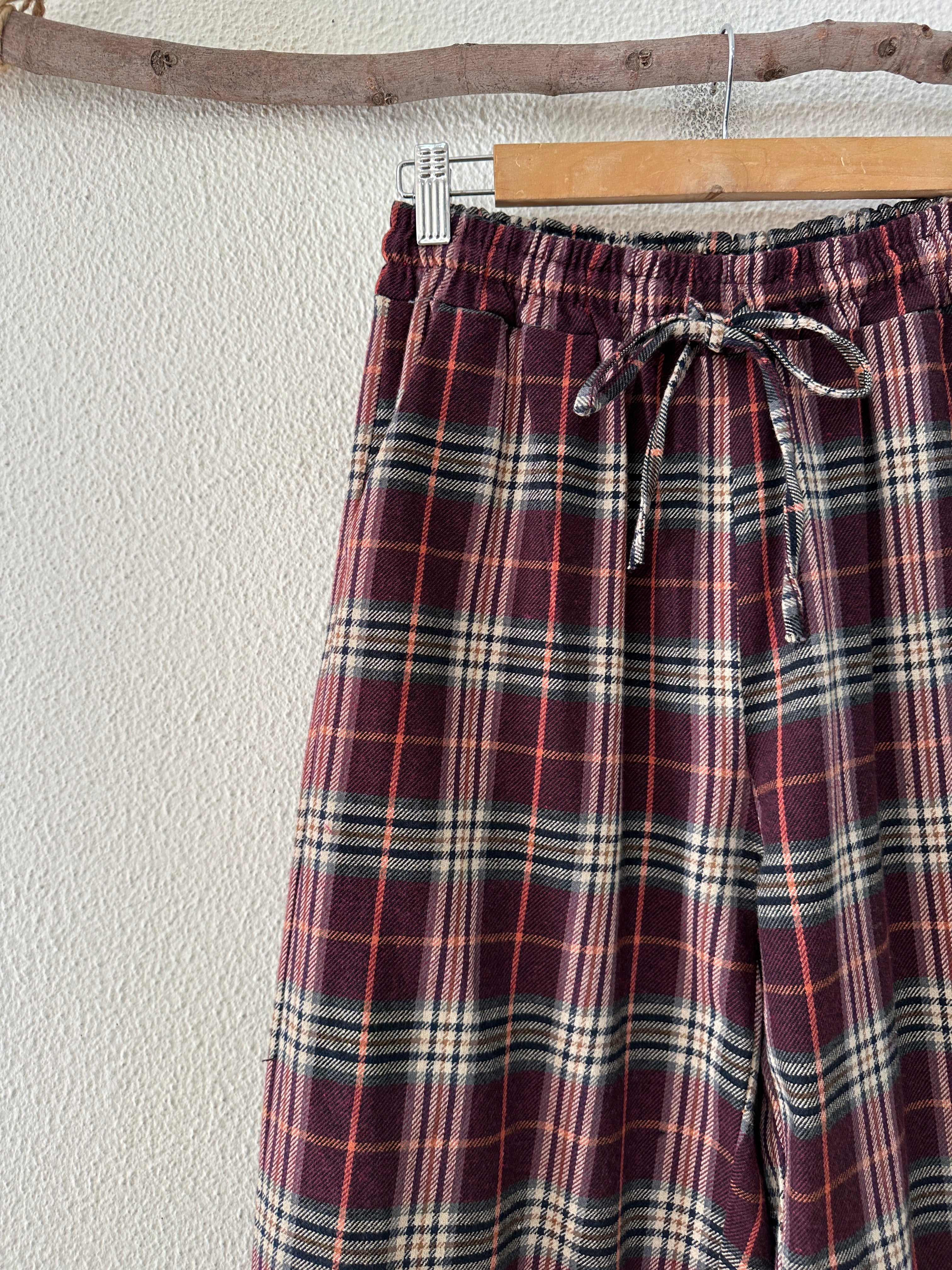 Pantalonas de flanela c/ bolsos HARVEST