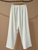 Cargue la imagen en el visor de la galería,Calças efeito envelope c/cinto  ELEGANCE
