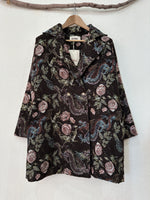 Load image in the gallery viewer,Sobretudo em tecido efeito brocado c/ forro JAPAN
