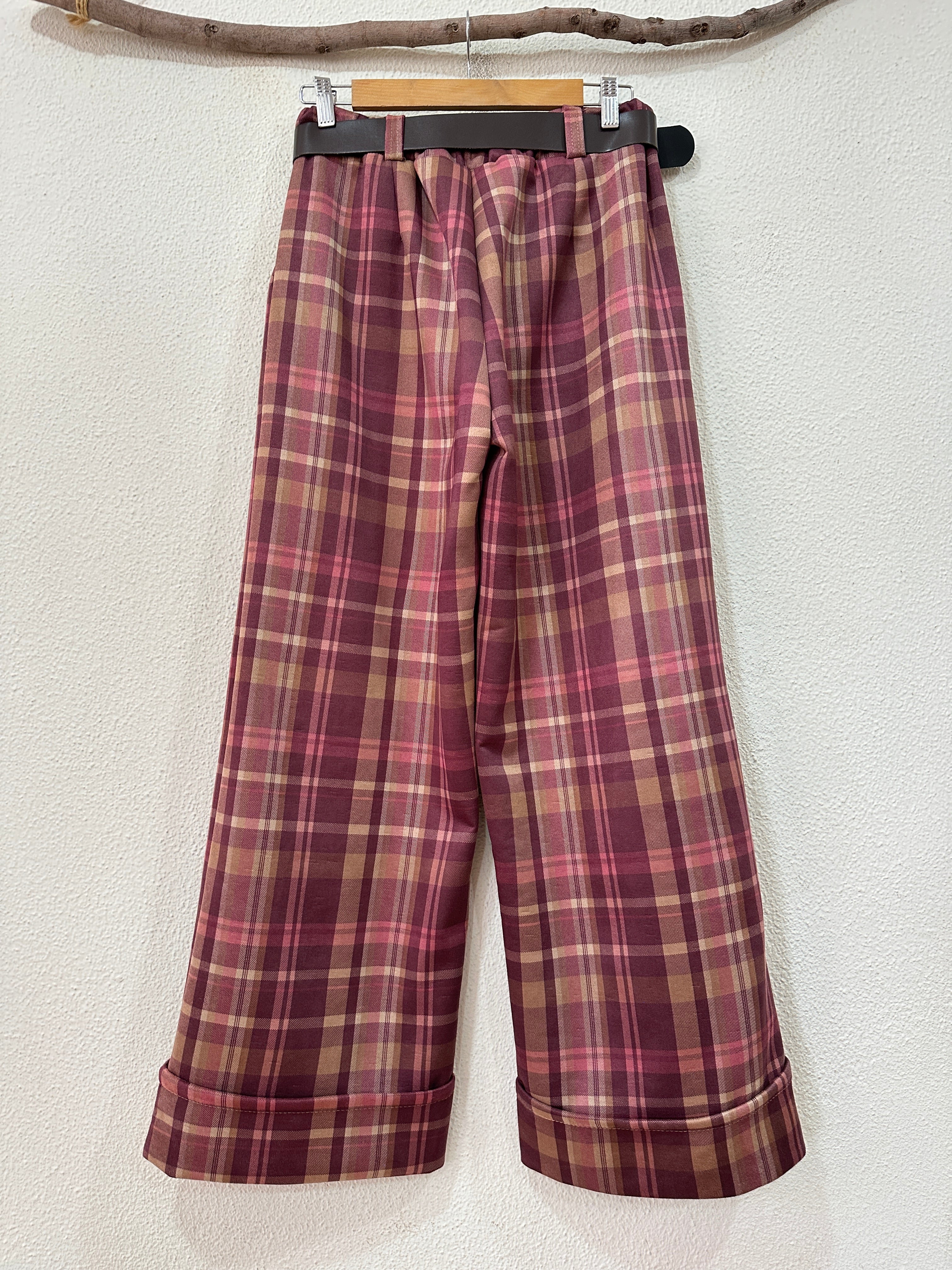 Pantalonas em suede c/virola RACHEL