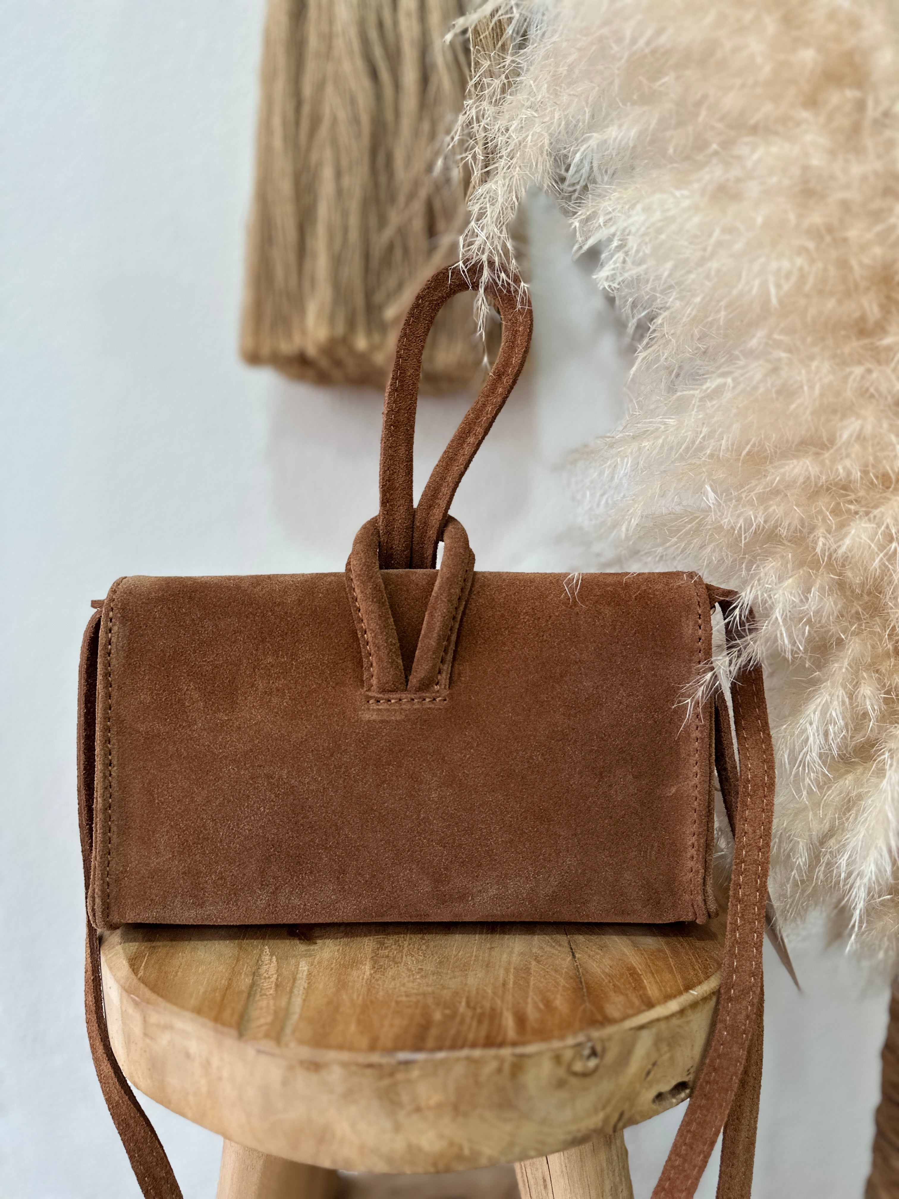 Clutch em camurça MILLION