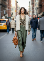 Carica l&#39;immagine nel visualizzatore della galleria,Saia comprida em cetim c/renda IMPRESSION
