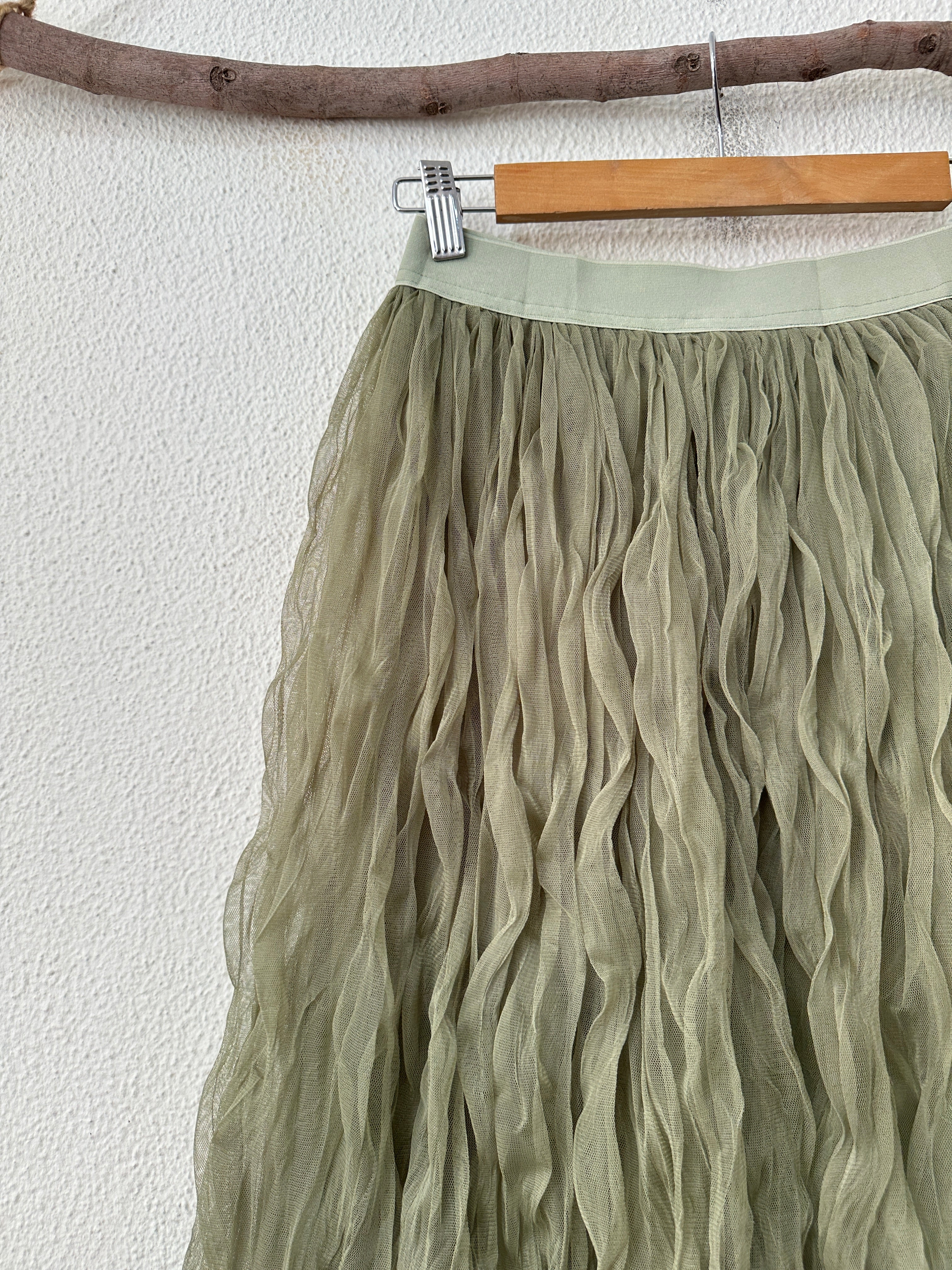 Saia em tule ondulado MERMAID