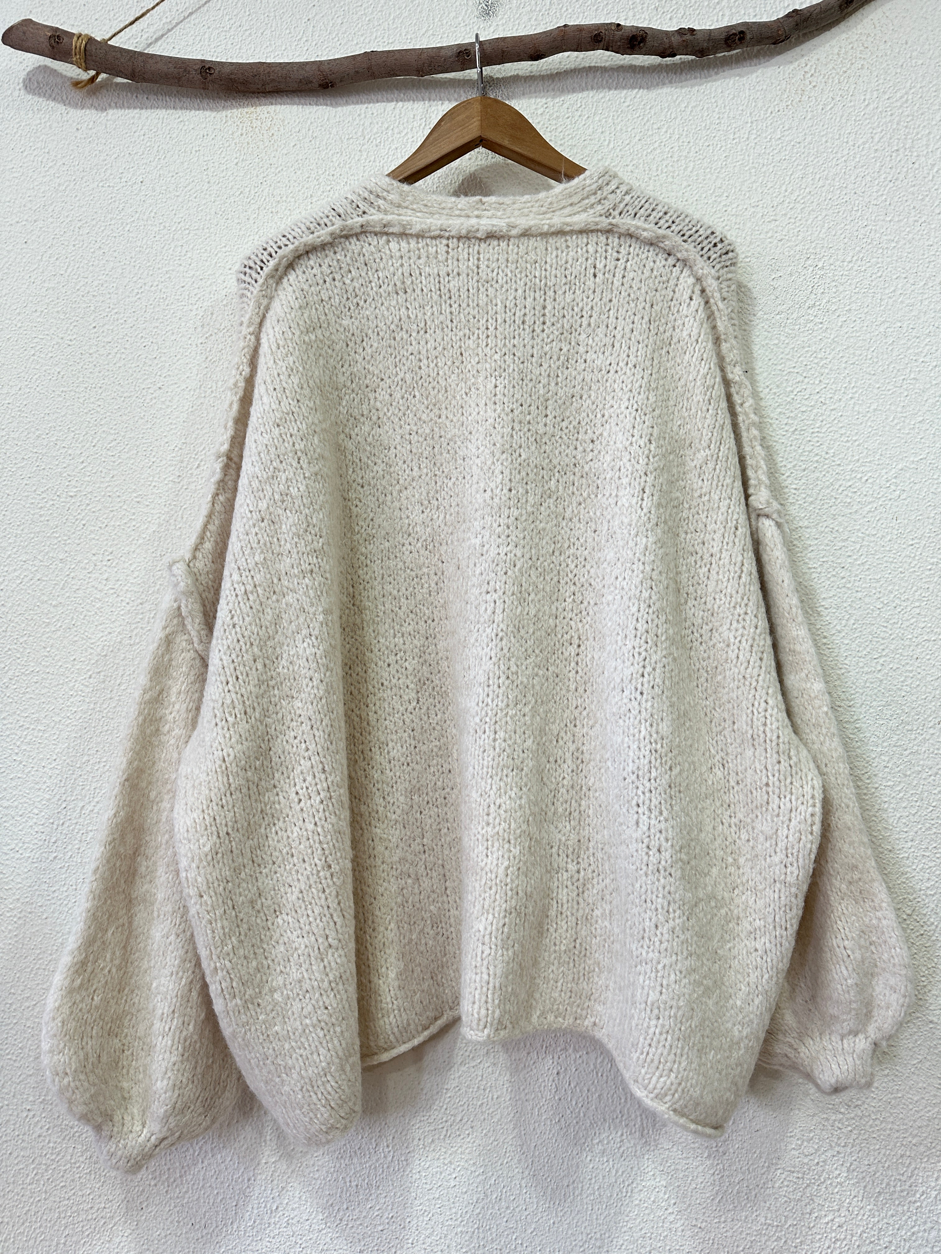 Casaco de malha oversize ELLA