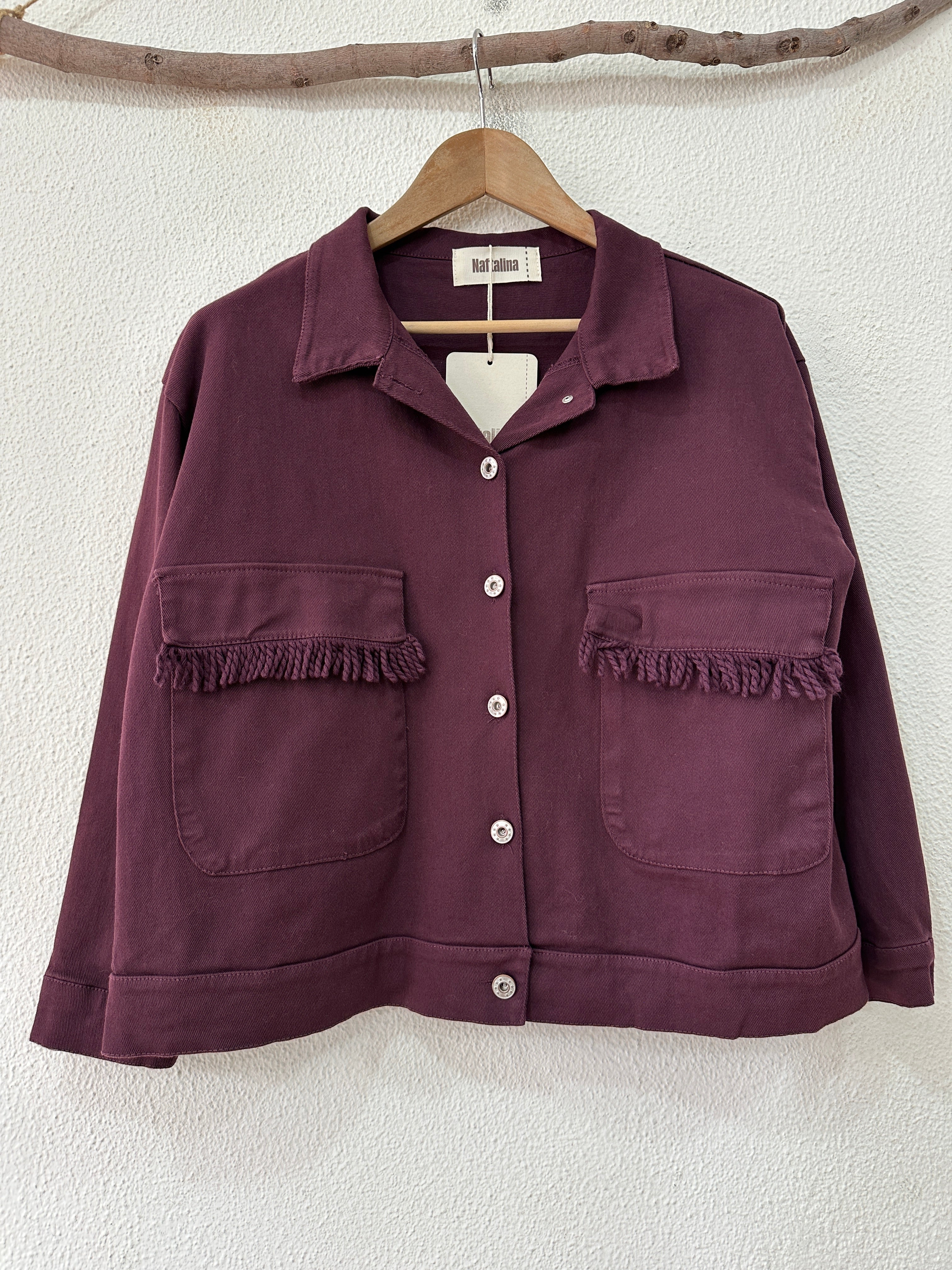 Casaco de sarja oversize ISLA