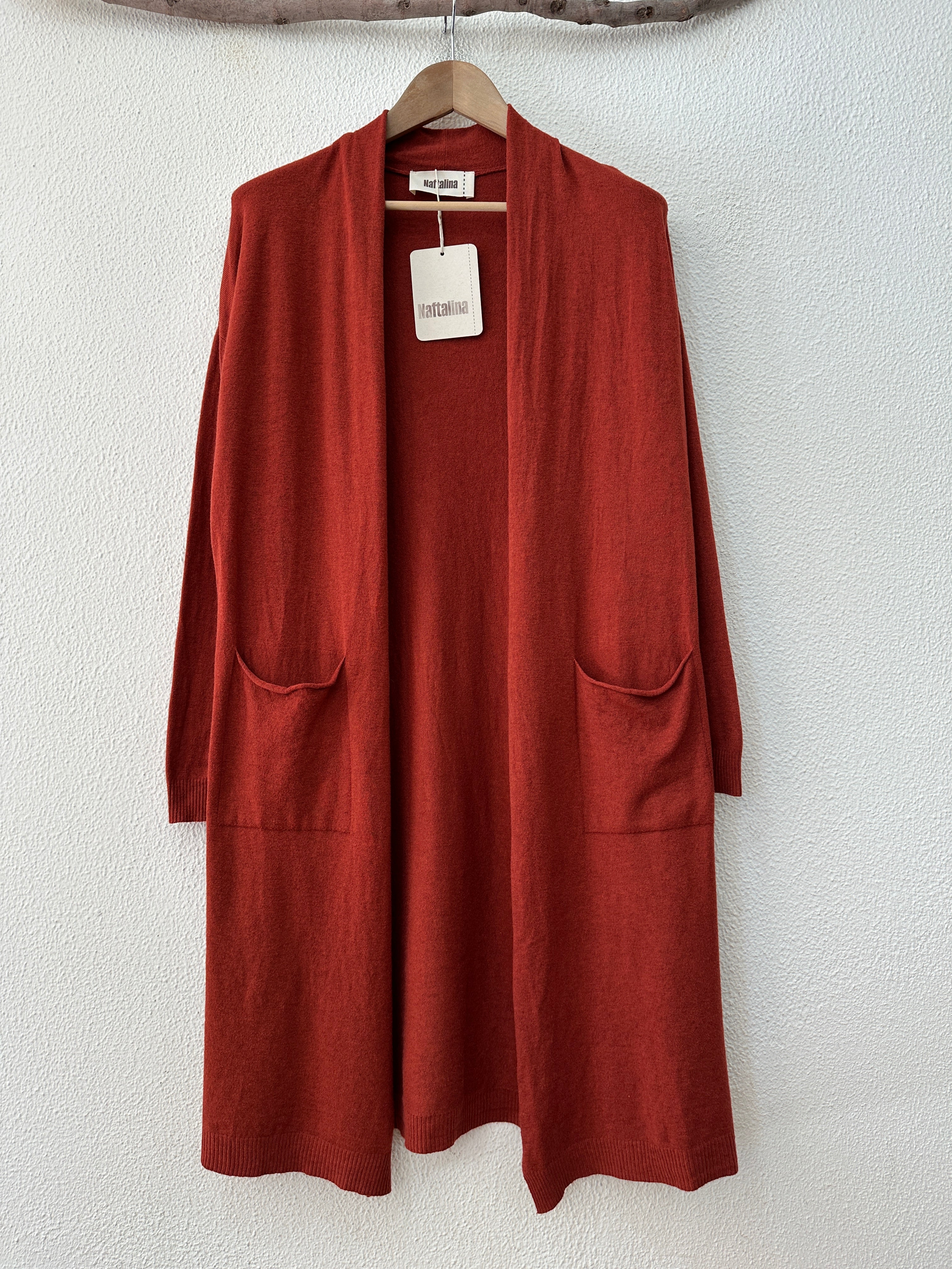 Cardigan de malha c/ bolsos AUTUMN