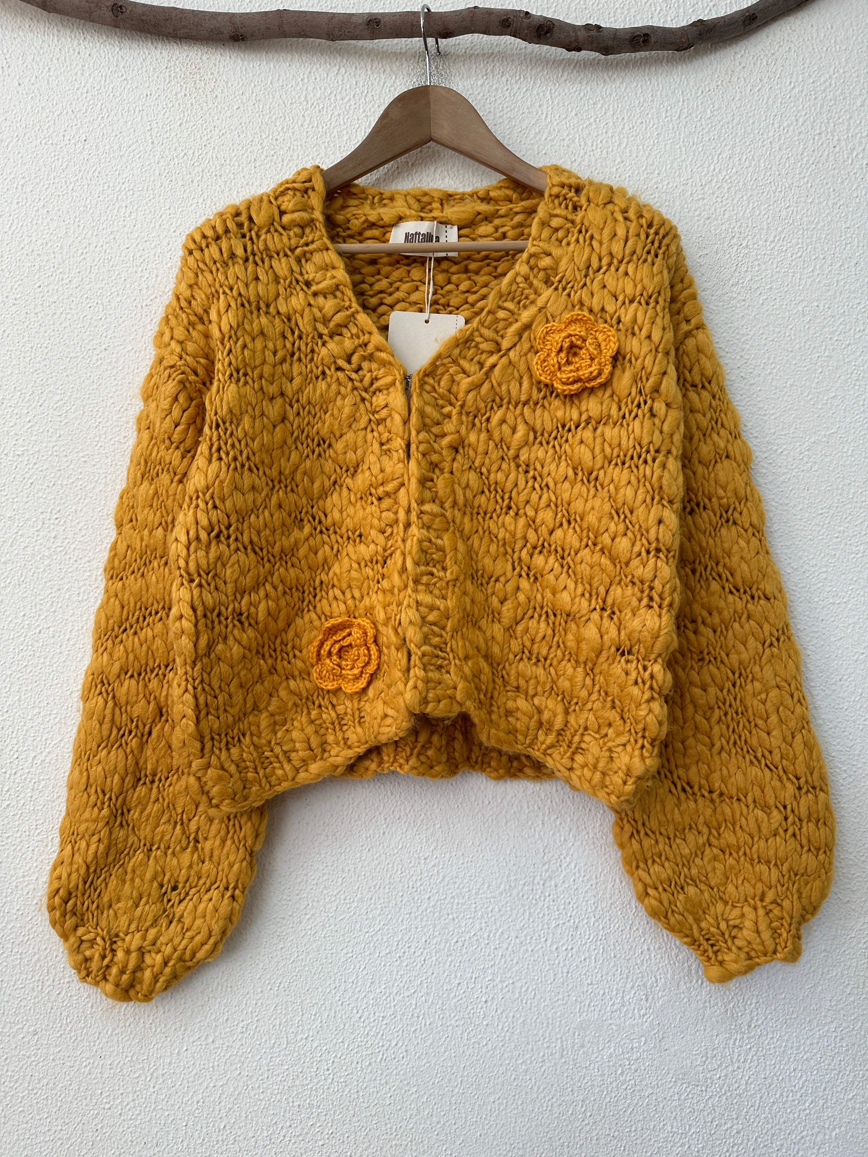 Casaco de malha c/ aplicações PLATEAU