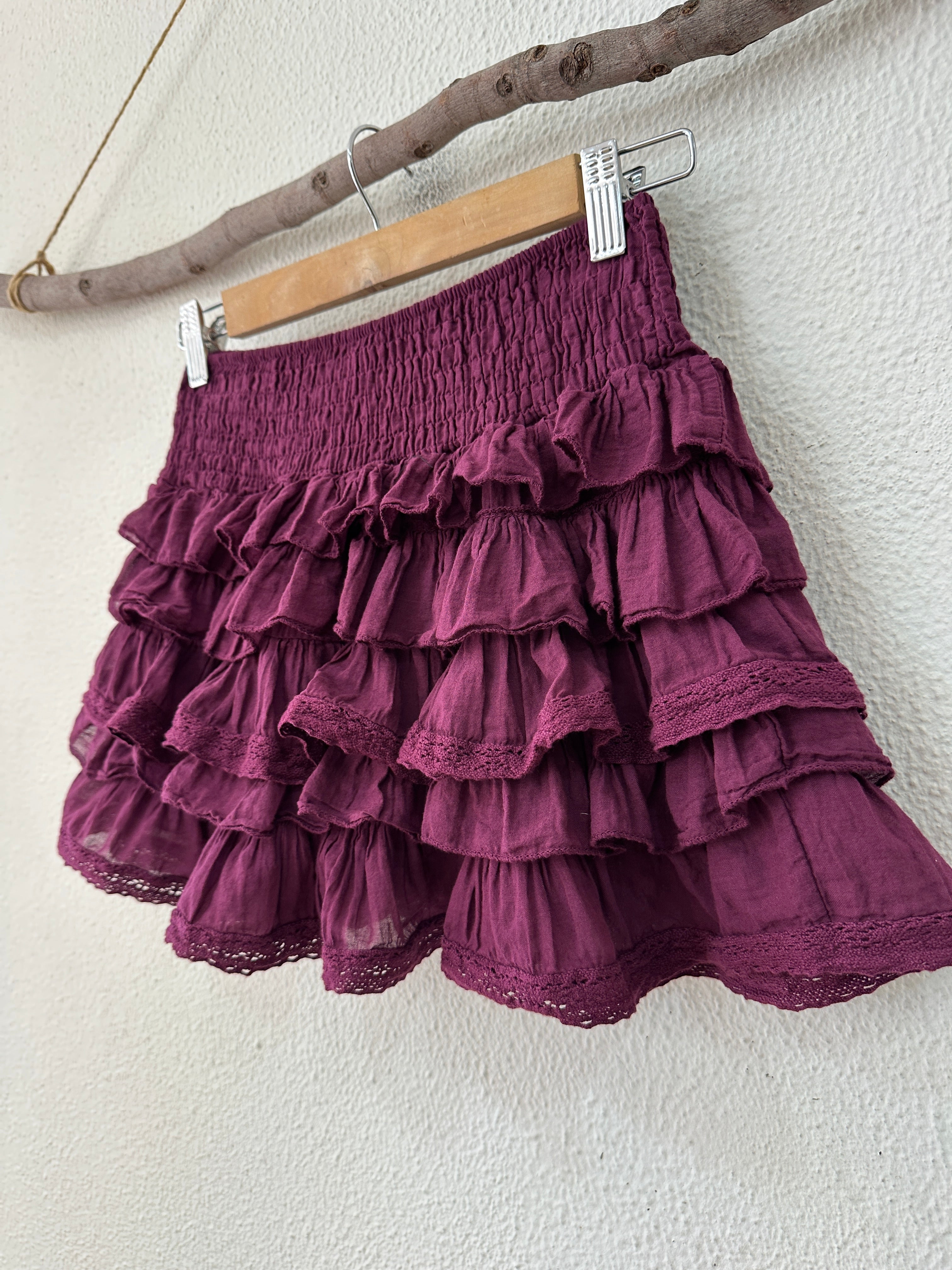 Saia-calção c/ folhos KOI