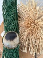 Carregar imagem no visualizador da galeria, Cinto em pele entrançada GUARDIAN
