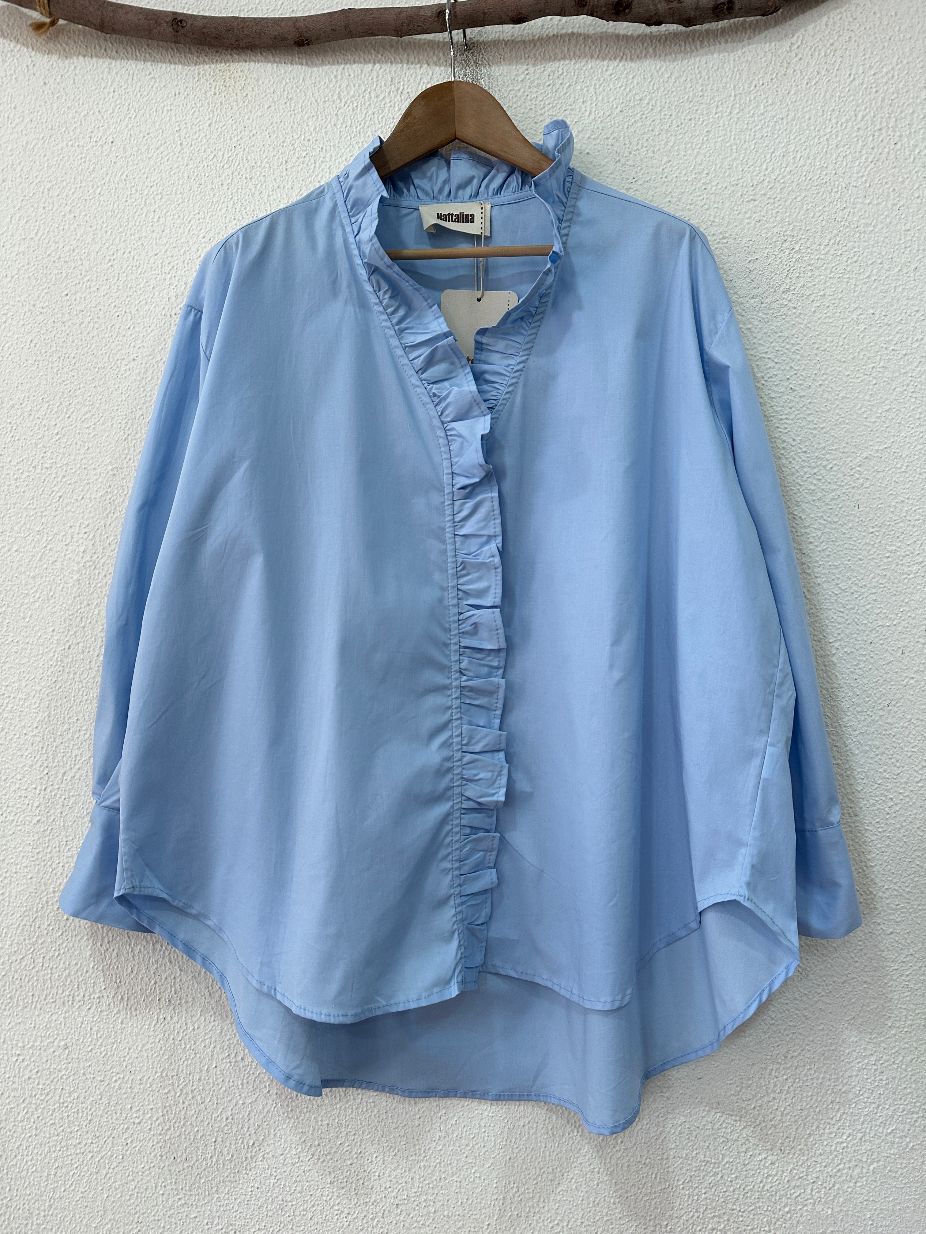 Camisa oversize c/ folho MARISE