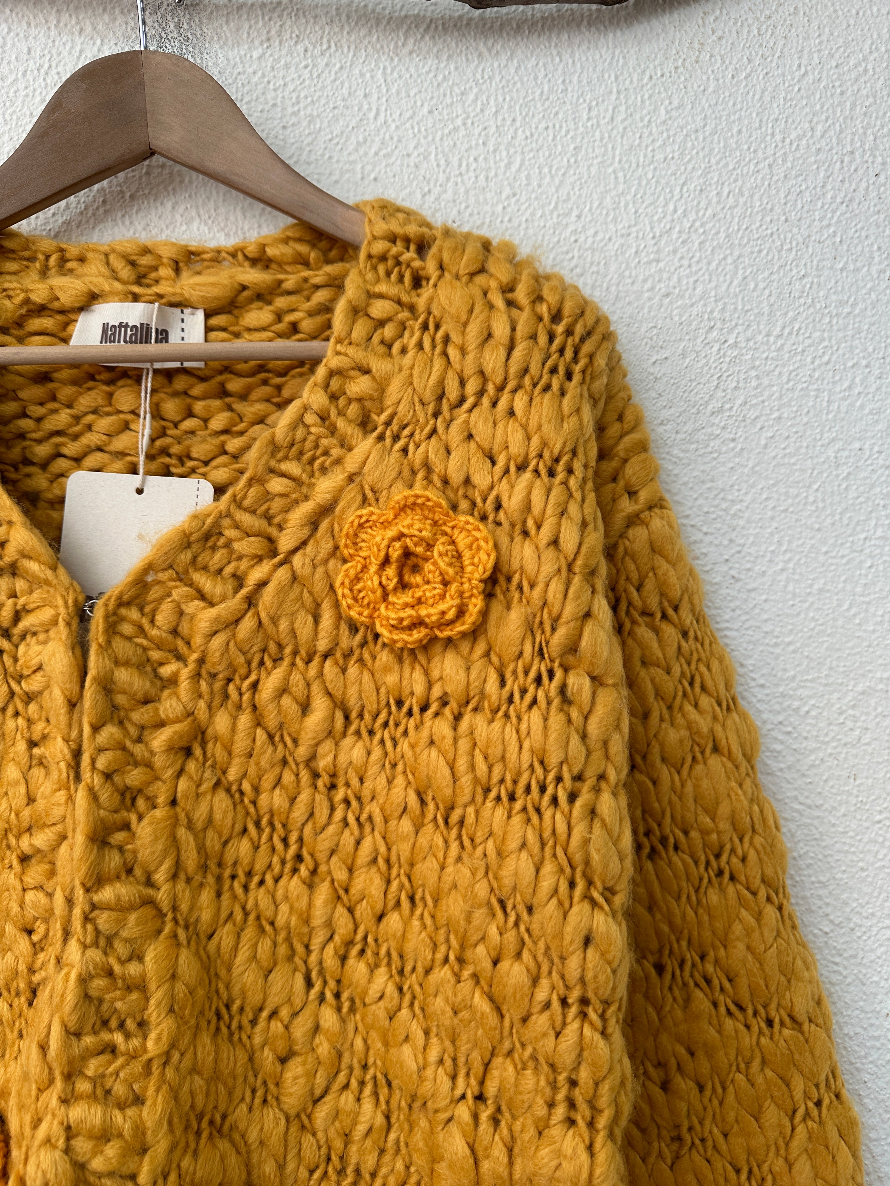 Casaco de malha c/ aplicações PLATEAU