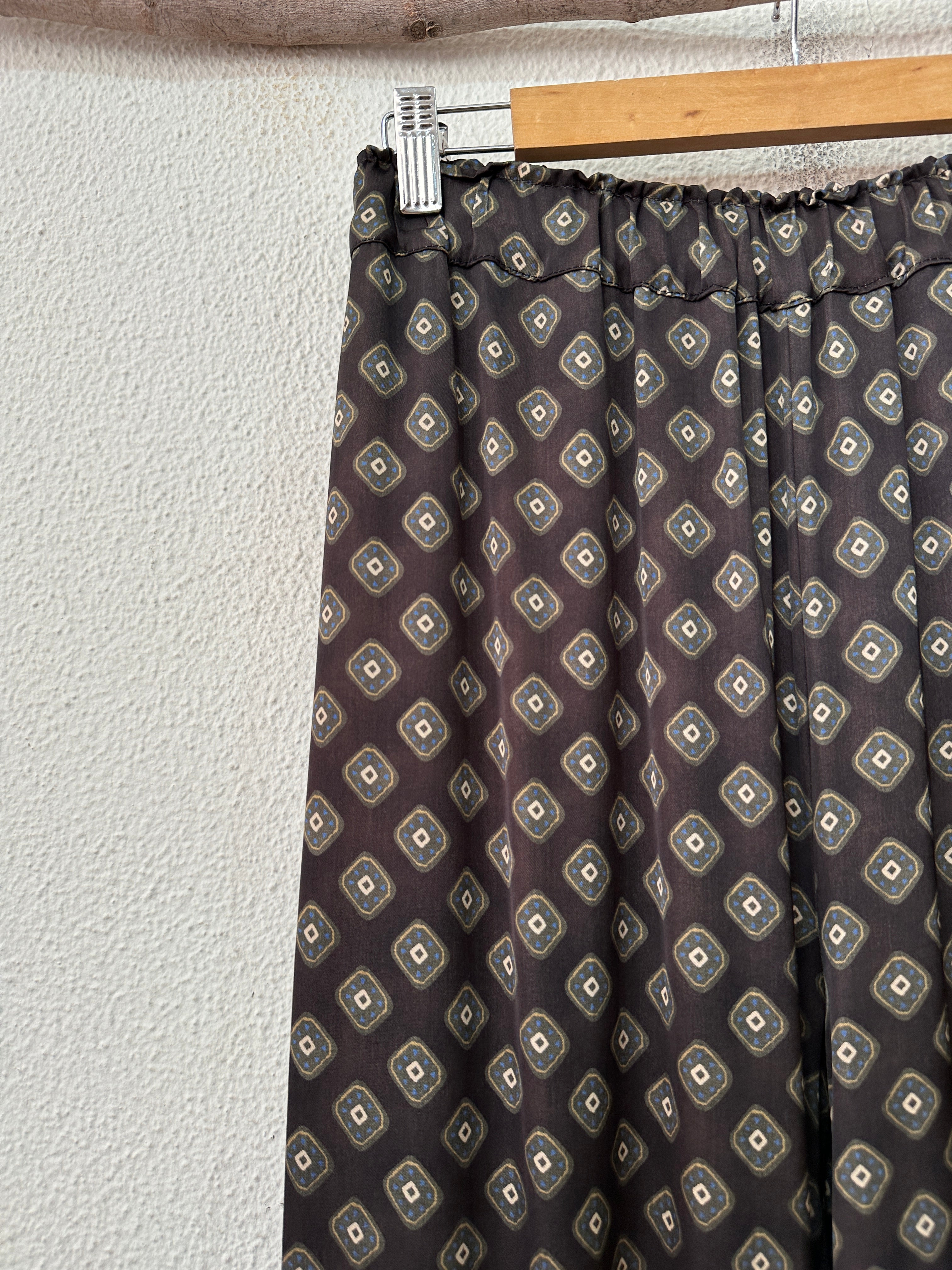 Calças em cetim estilo bombachas MERZOUGA