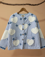 Chargez l'image dans la visionneuse de la galerie,Kimono acolchoado bordado  VALENTINE
