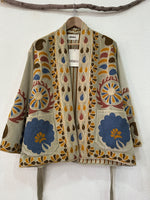 Carica l&#39;immagine nel visualizzatore della galleria,Kimono em veludo bordado DURGA
