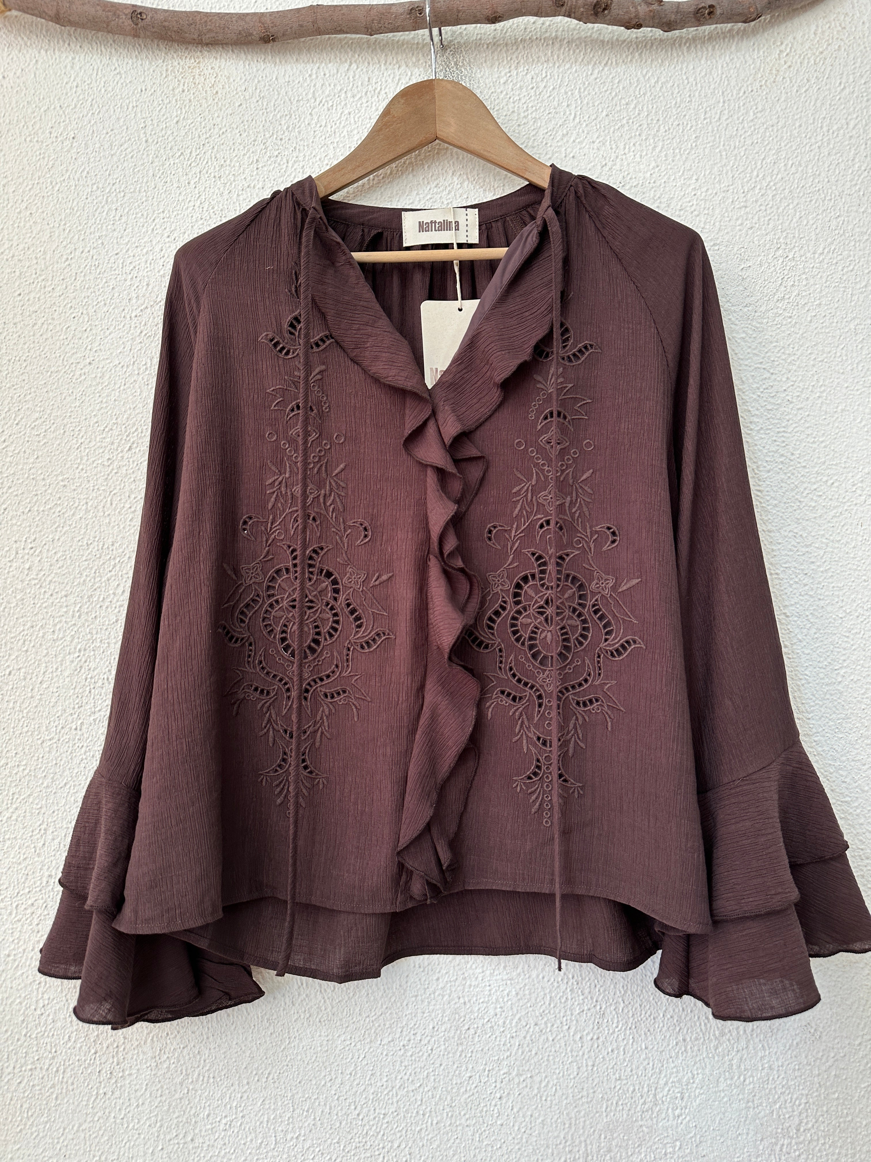 Túnica bordada c/folho ORIXÁ