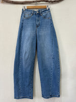 Carregar imagem no visualizador da galeria, Calças denim baggy ISABELLE
