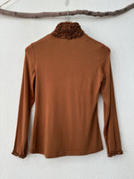 Carregar imagem no visualizador da galeria, Camisola efeito segunda pele c/ gola TOUCH
