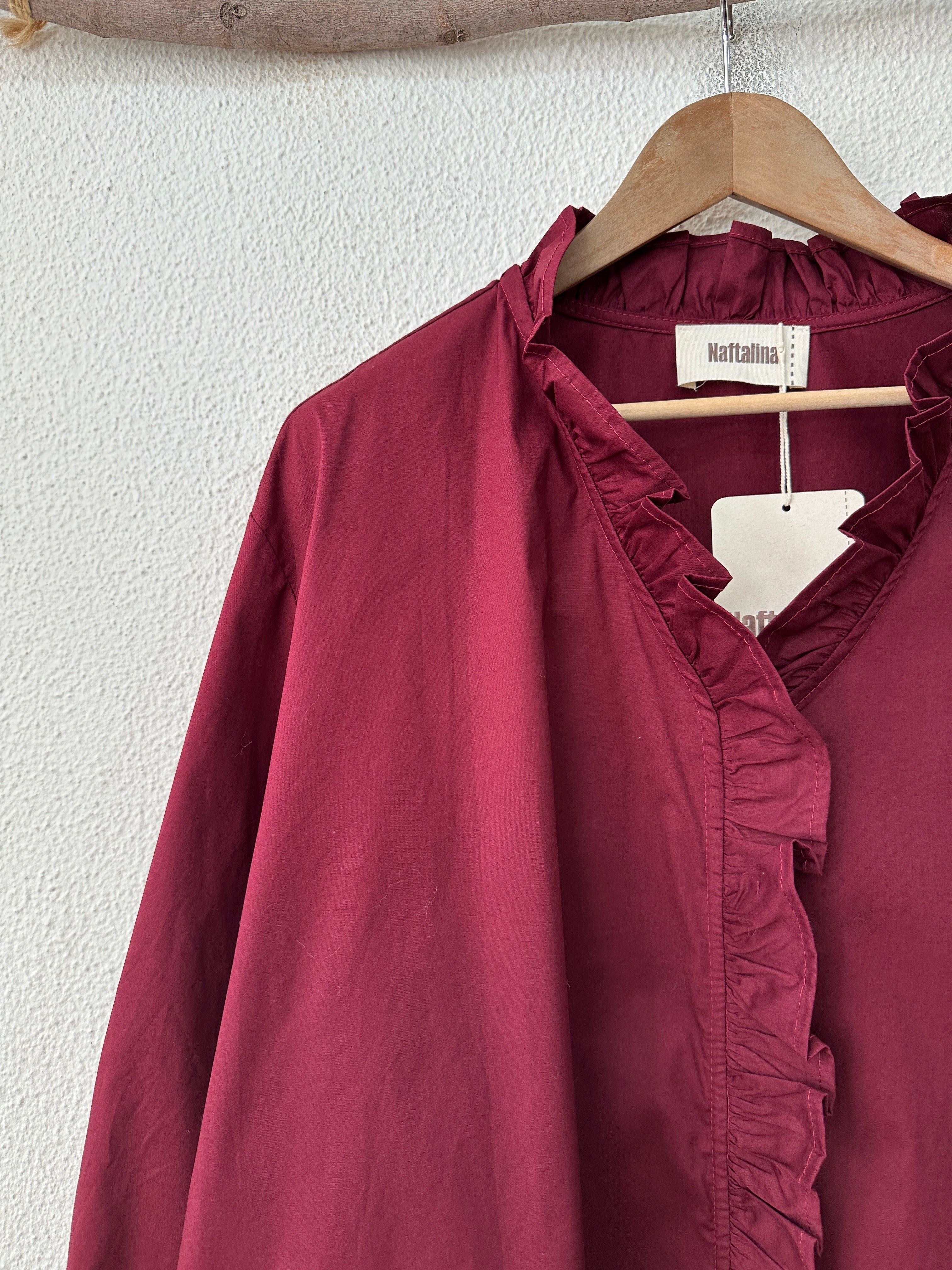 Camisa oversize c/ folho MARISE