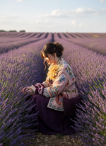 Carregar imagem no visualizador da galeria, Kimono em veludo bordado RAHDA
