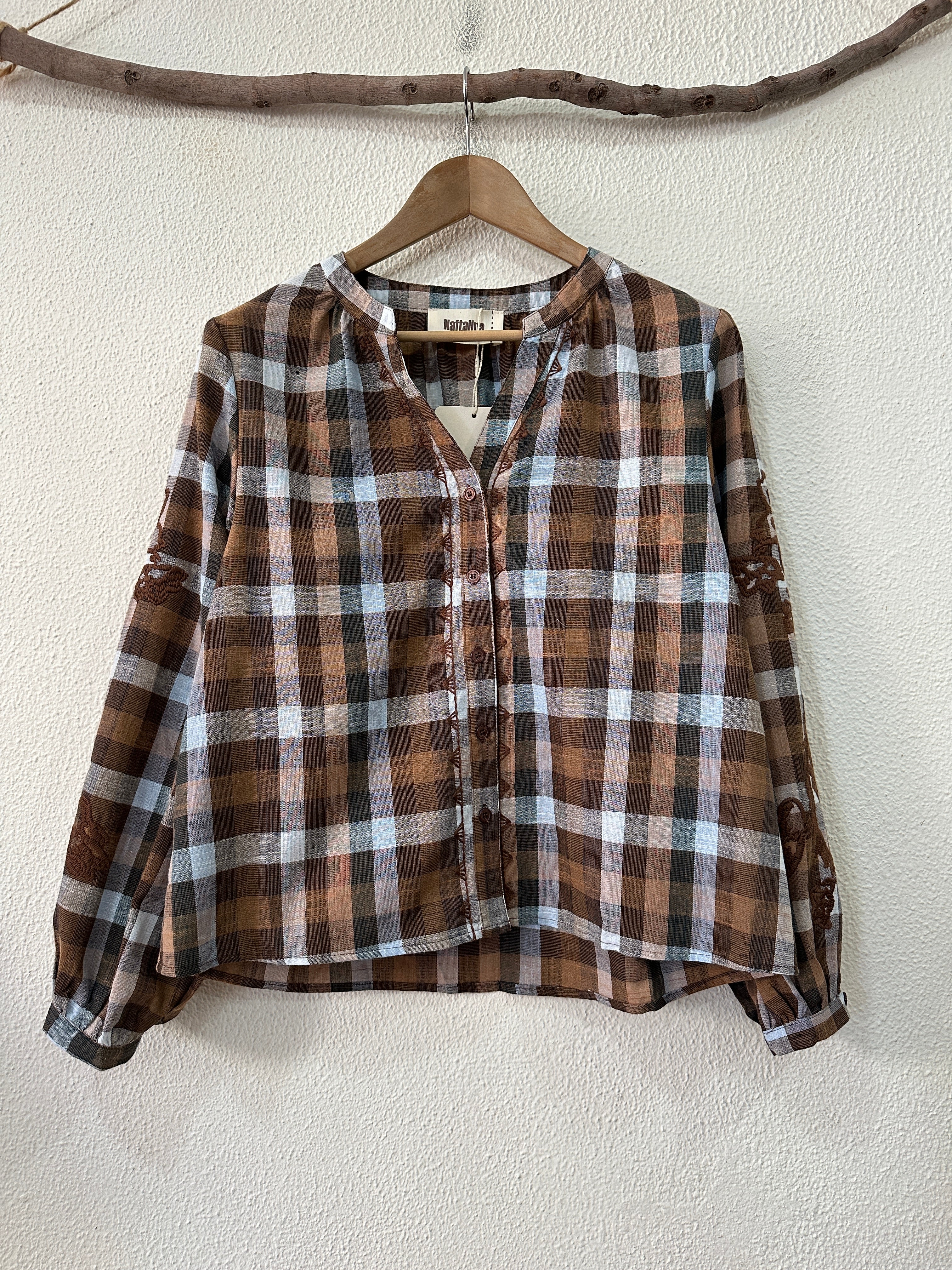 Camisa bordada FABÍOLA