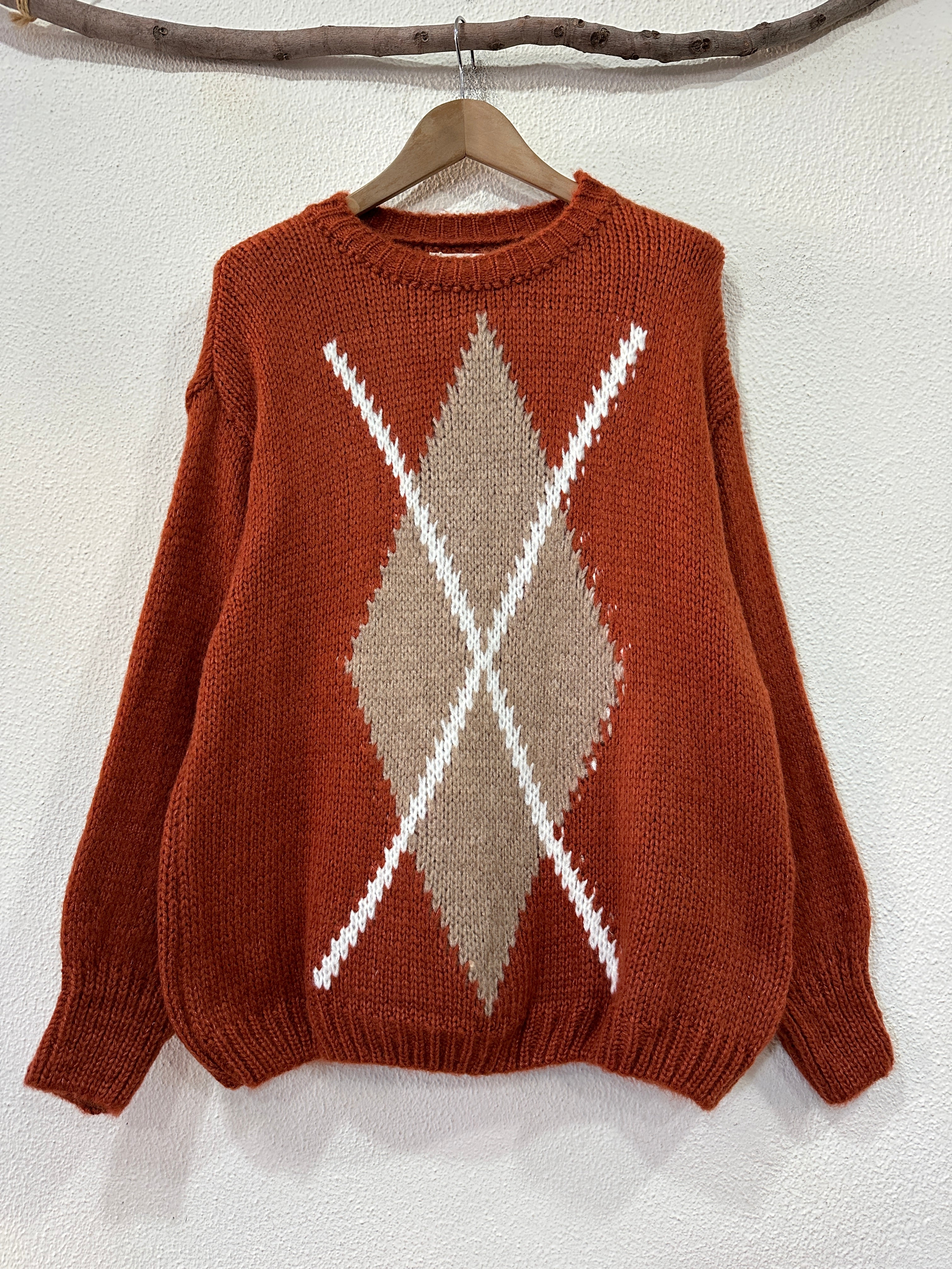 Túnica de malha oversize MACKENZIE