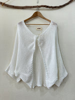 Carregar imagem no visualizador da galeria, Poncho c/ efeito nó em rede LYRA
