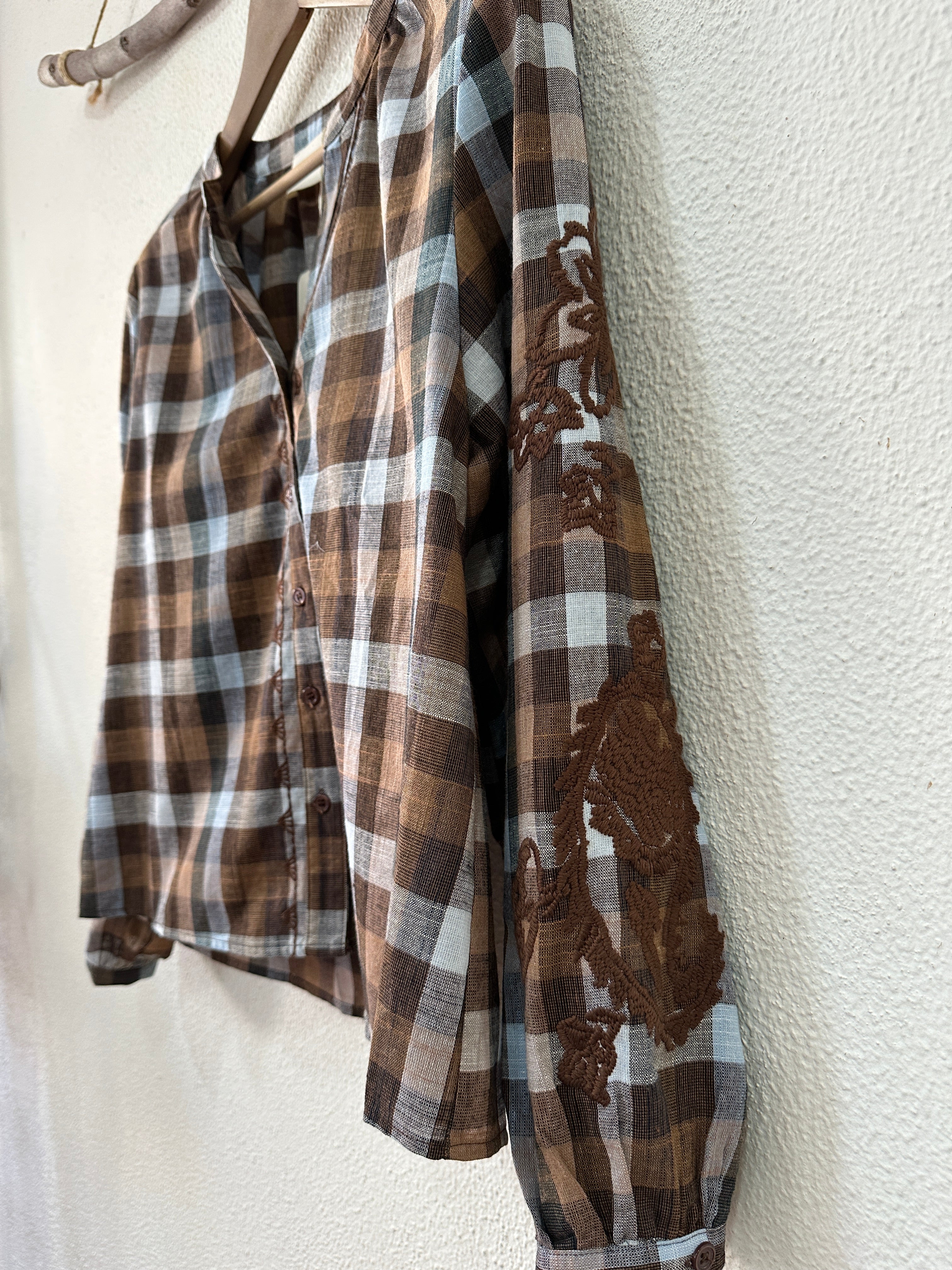 Camisa bordada FABÍOLA