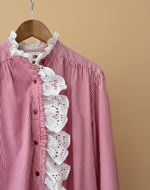 Carica l'immagine nel visualizzatore della galleria,Camisa oversise c/ folho bordado VICTORIAN
