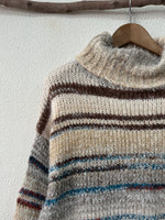 Load image in the gallery viewer,Camisola de malha de gola alta CANDY
