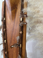 Load image in the gallery viewer,Colar comprido c/penas TUYA
