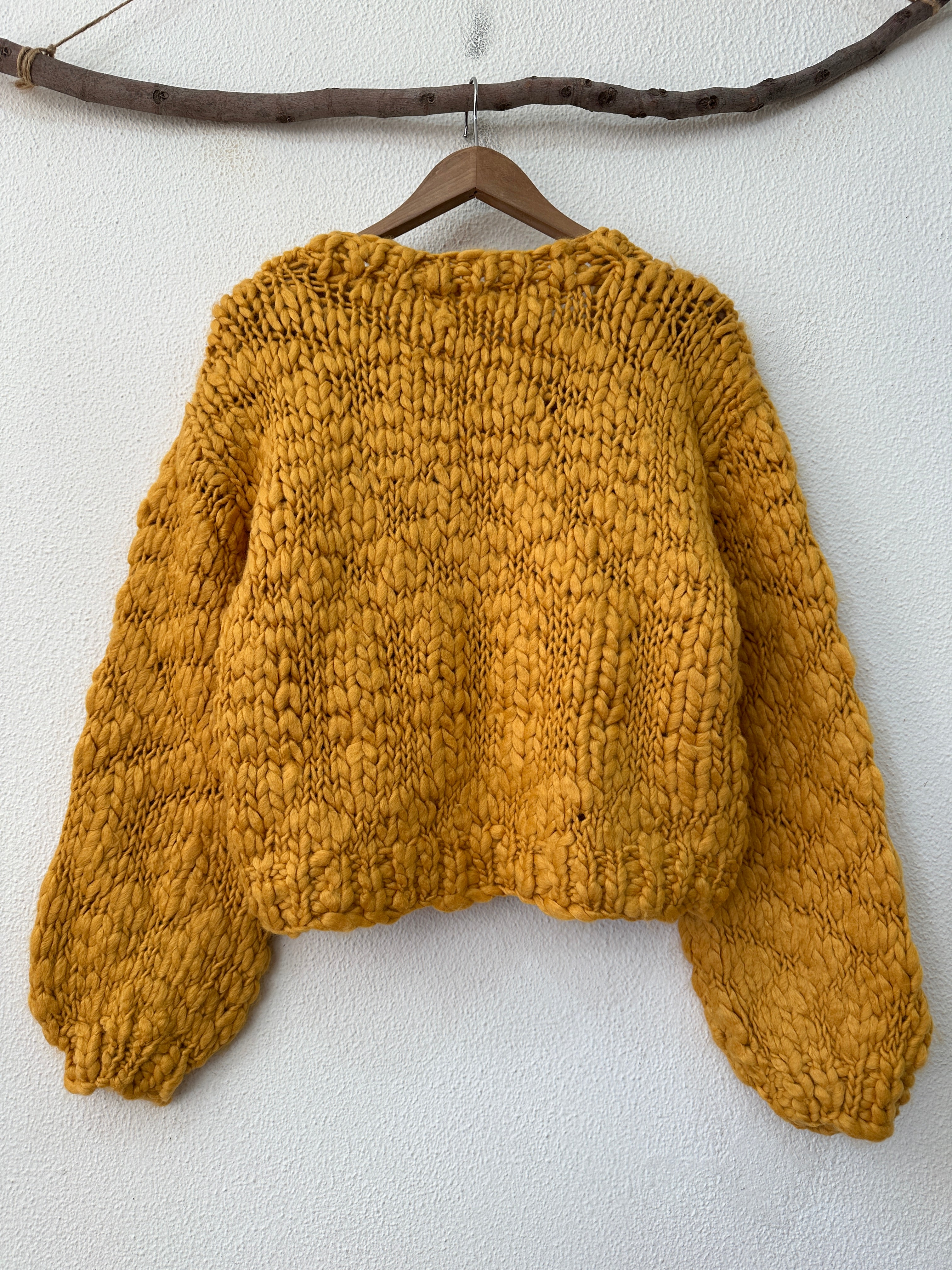 Casaco de malha c/ aplicações PLATEAU