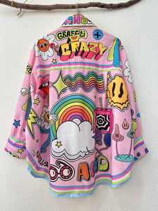 Camisa oversize GRAFFITI