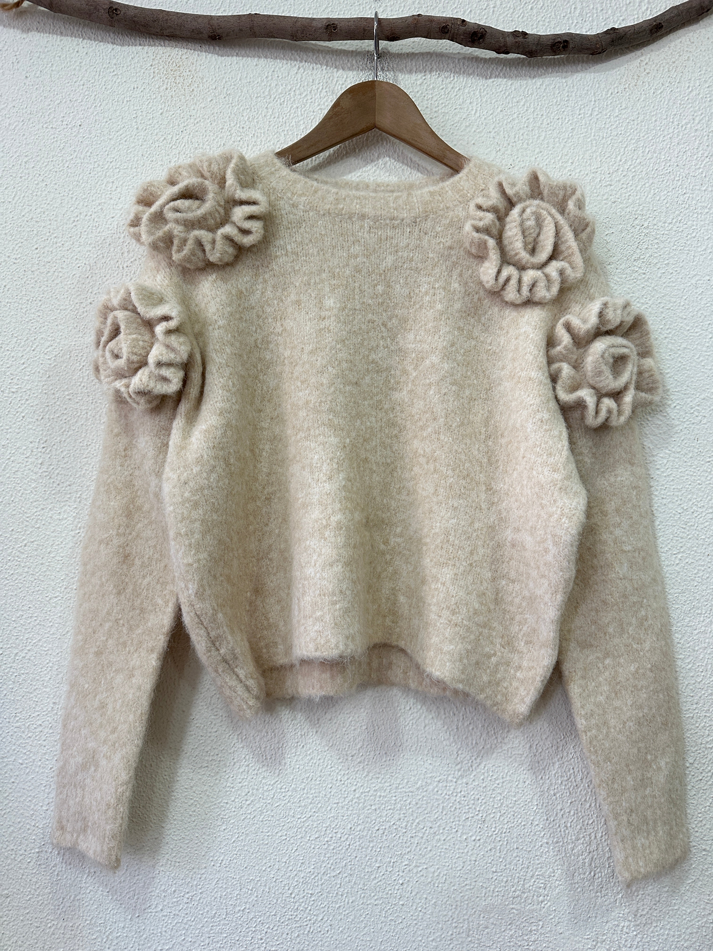 Camisola de malha c/ aplicações MILKY