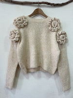 Load image in the gallery viewer,Camisola de malha c/ aplicações MILKY
