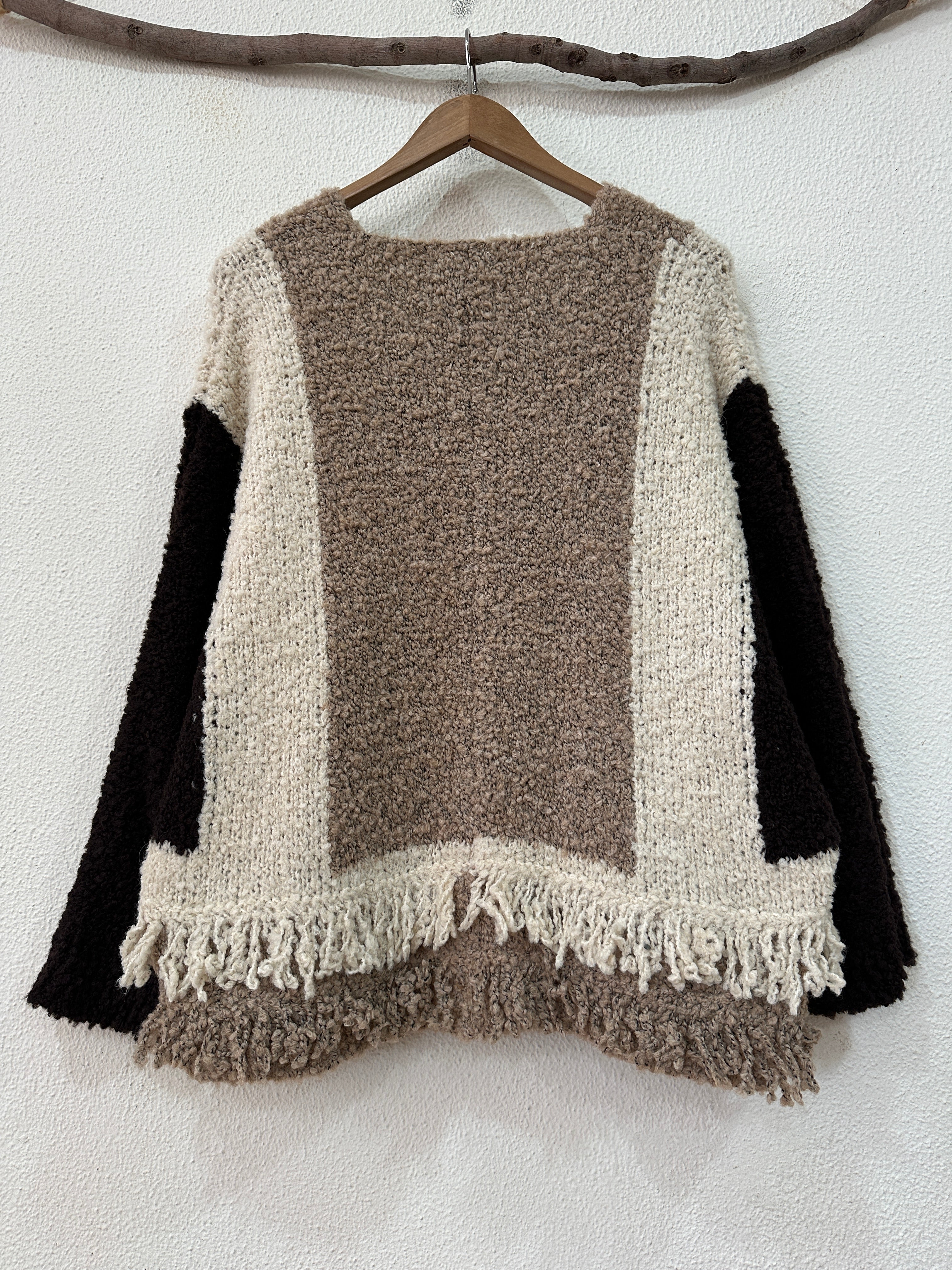 Camisola em malha c/franjas ORSAY