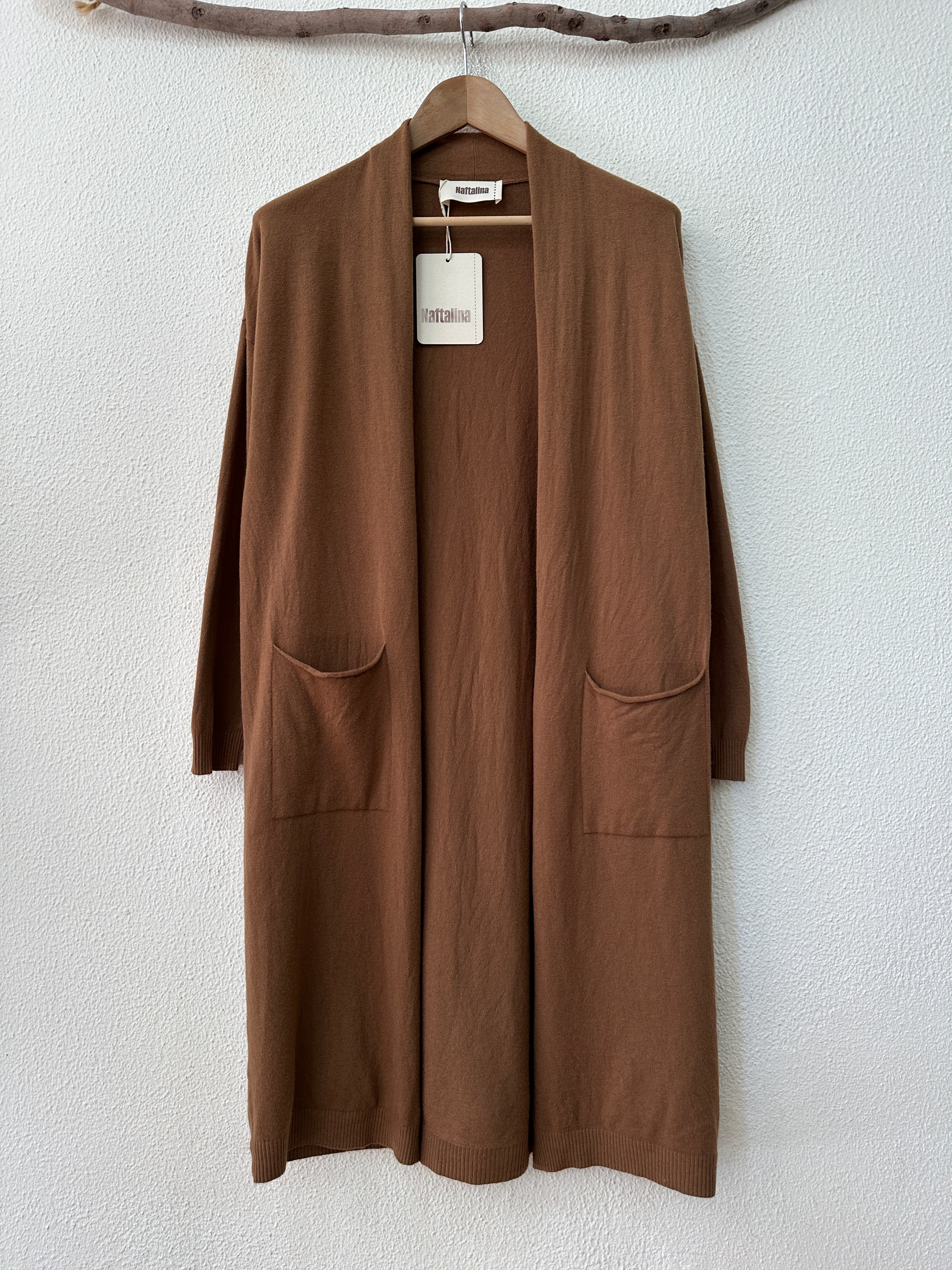 Cardigan de malha c/ bolsos AUTUMN