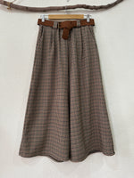 Load image in the gallery viewer,Calças pantacourt c/cinto BLEND
