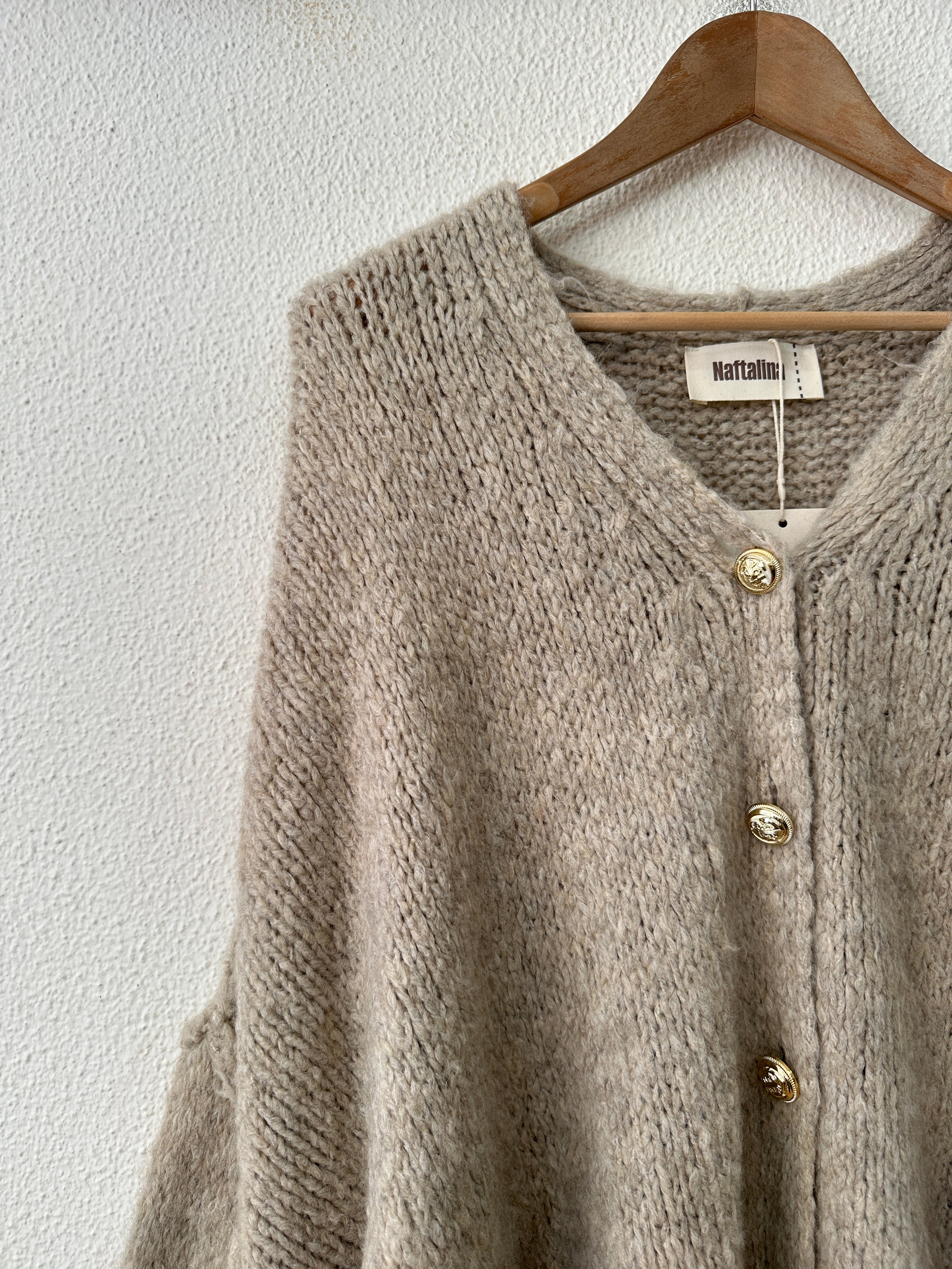 Casaco de malha oversize ELLA