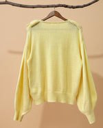 Chargez l'image dans la visionneuse de la galerie,Camisola de malha c/ folhos MARGARETTE
