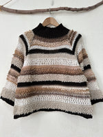 Carregar imagem no visualizador da galeria, Camisola de malha em jacquard WESTPORT
