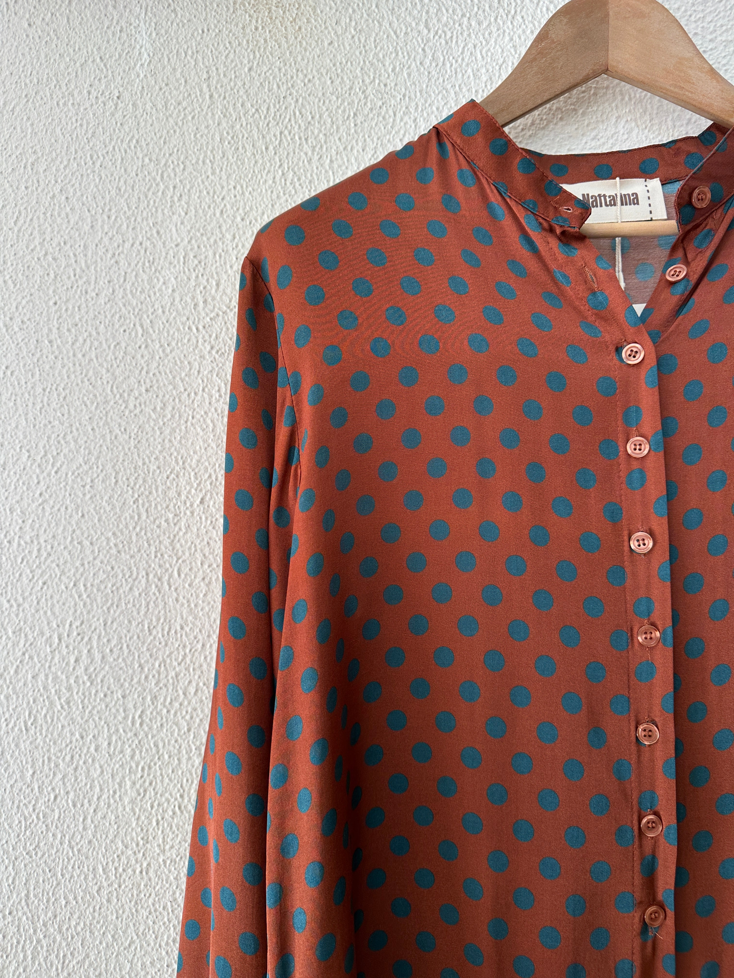 Túnica comprida c/ seda INGRID