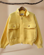 Carica l'immagine nel visualizzatore della galleria,Casaco em malha c/fecho RELISH
