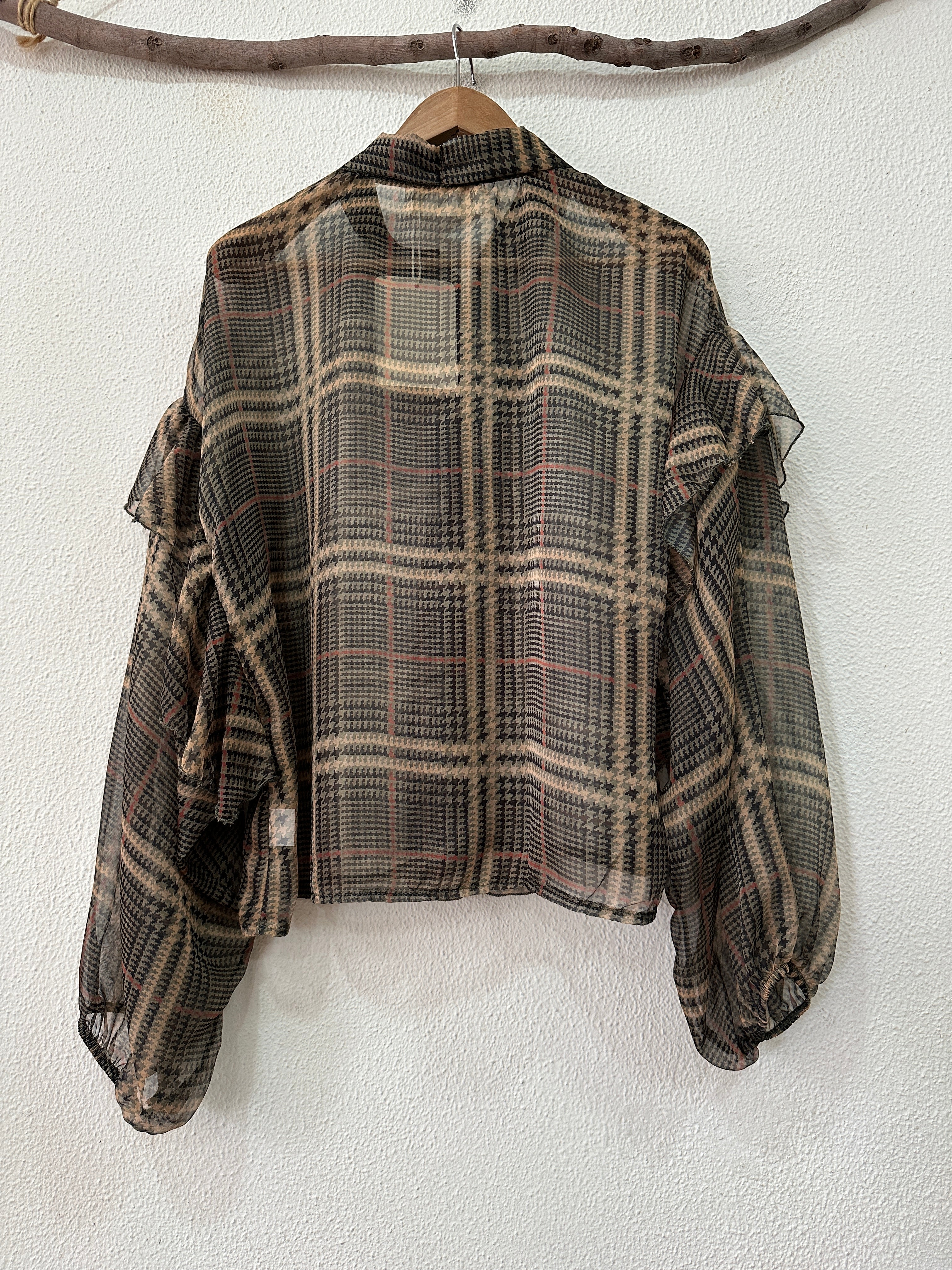 Túnica em chiffon c/laçada MUSK