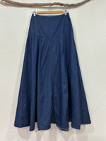 Chargez l&#39;image dans la visionneuse de la galerie,Saia comprida denim LAYLA
