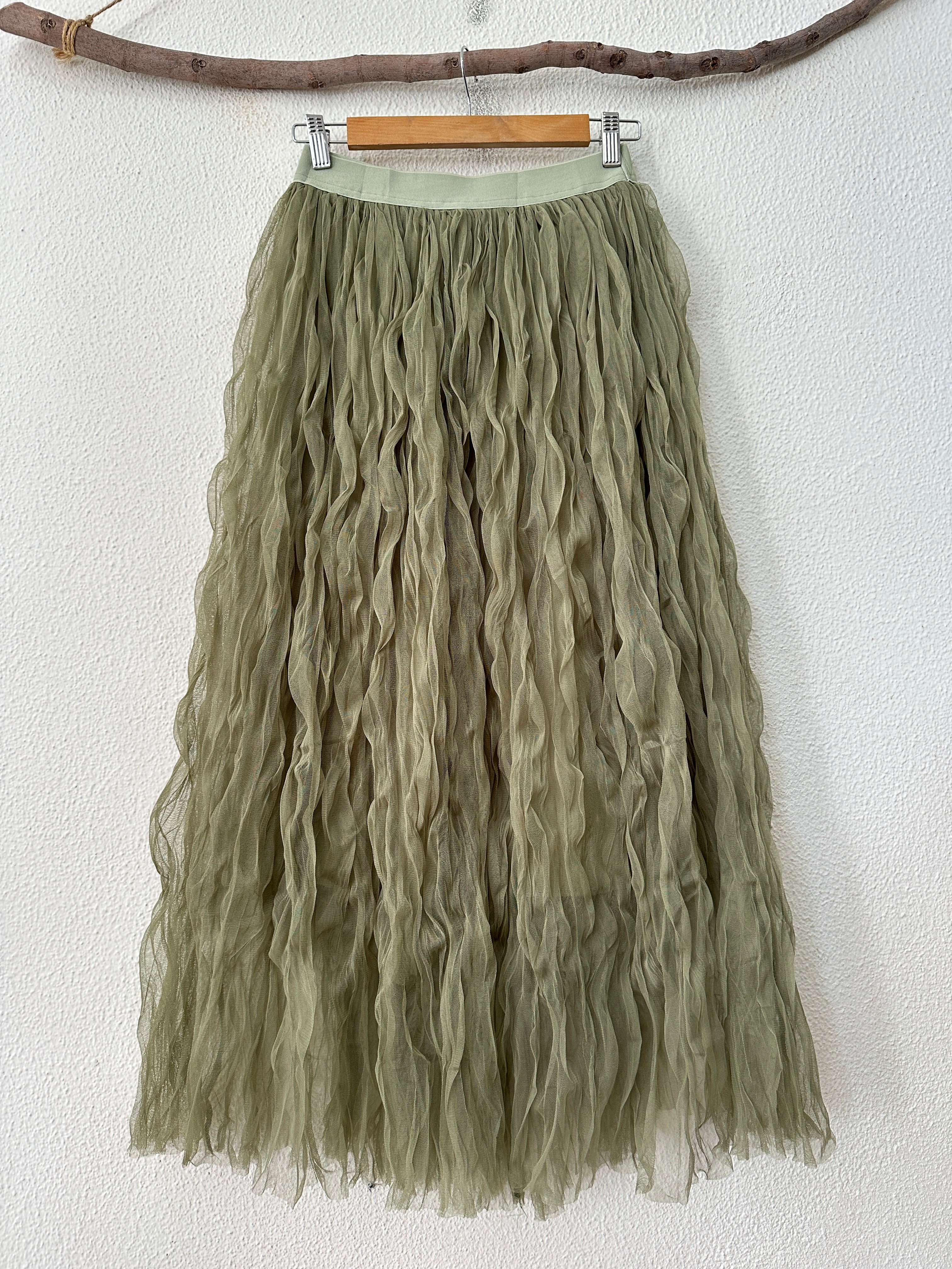 Saia em tule ondulado MERMAID