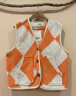 Cargue la imagen en el visor de la galería,Colete de fazenda c/ lã DIAMOND
