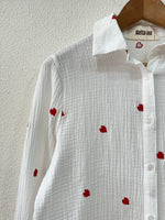 Load image in the gallery viewer,Camisa de algodão bordada PASSION
