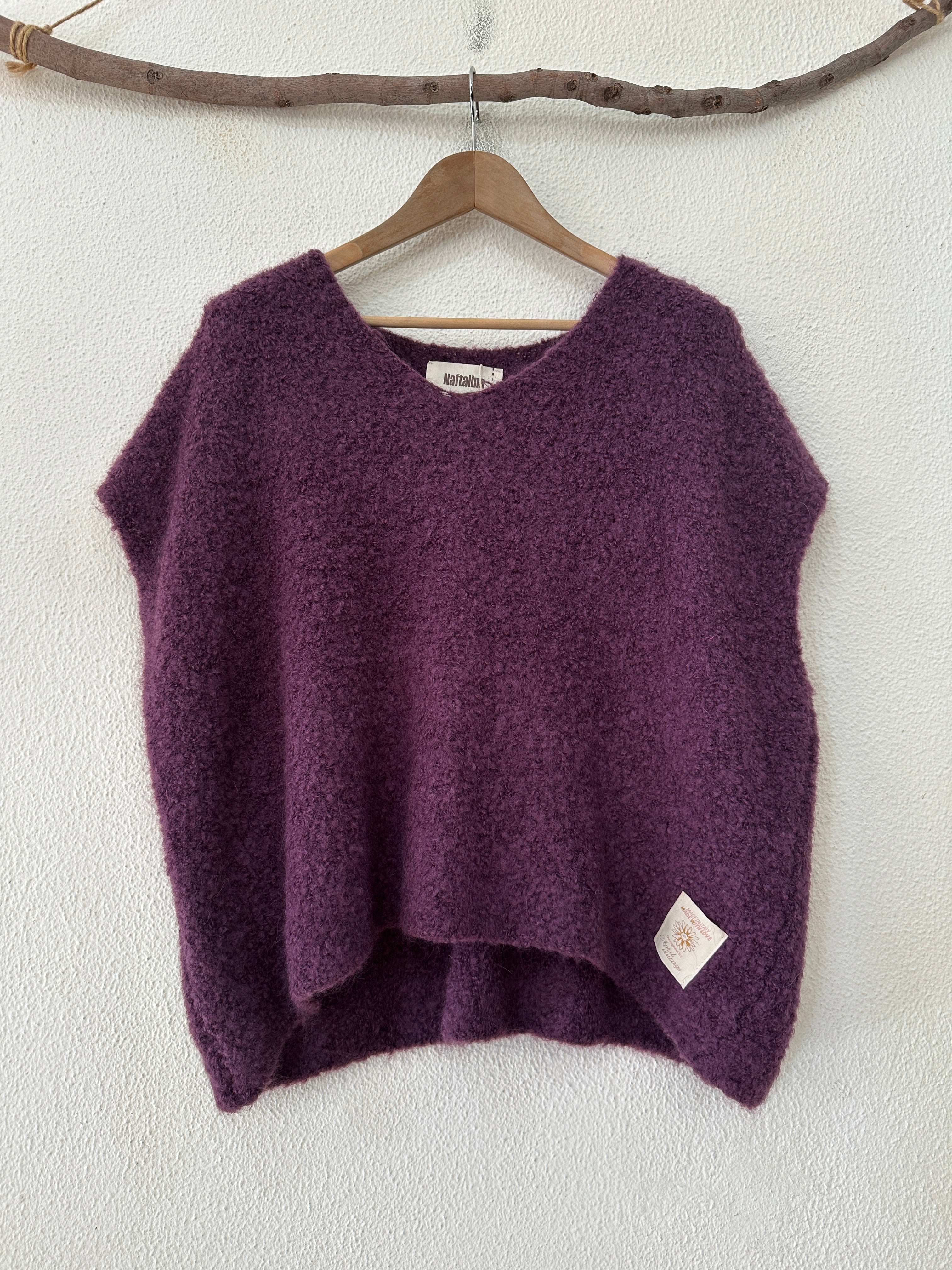 Colete oversize VIOLET