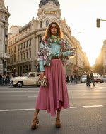 Carregar imagem no visualizador da galeria, Casaco efeito brocado FLORAL
