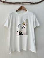 Chargez l&#39;image dans la visionneuse de la galerie,T-shirt comfort fit CATS
